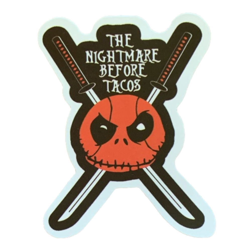 Nightmare Before Christmas Sticker